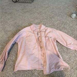 Women's Pink Button-Up shirts
